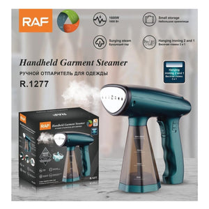 RAF R-1277 Handheld Garment Steamer Handy Steam Iron – 1600W - My Store