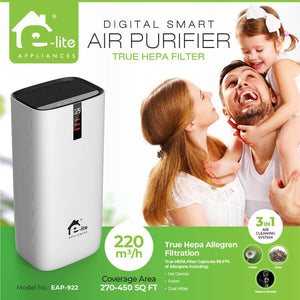 Elite DIGITAL SMART AIR PURIFIER EAP-922 - My Store