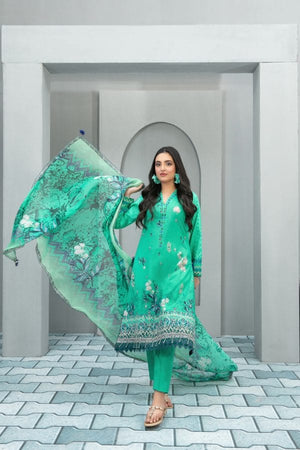 Nimral By Tawakkal Fabrics 3 Piece Unstitch Lawn Collection D-8627