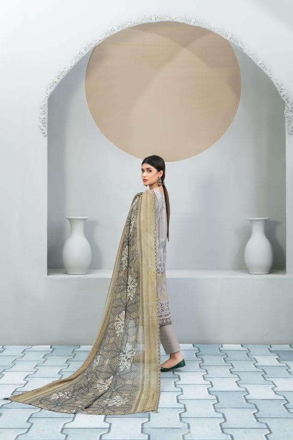Nimral By Tawakkal Fabrics 3 Piece Unstitch Lawn Collection D-8633