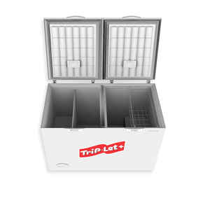 Waves Double Door Deep Freezer WDFT-318 – 509 Liters - My Store