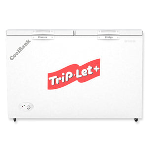 Waves Double Door Deep Freezer WDFT-318 – 509 Liters - My Store