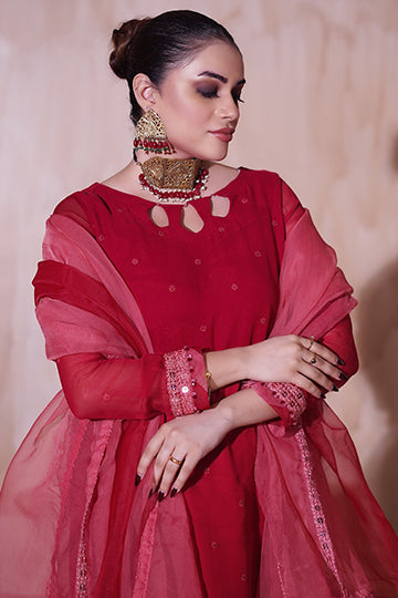 Aayra Stitched Formals Collection'2025-AY421 - Rising Charms 3Pc