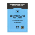 Sainsburys Decaffeinated Red Label Tea Bags 250g