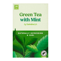 Sainsburys Green Tea With Mint 20s 38g