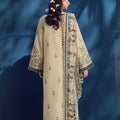 Aira By Asim Jofa Unstitched 3 Piece Emb Cambric Summer Suit-AJMUB-03