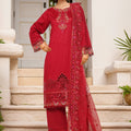 Sada Bahar Stitched 3 Piece Luxury Jacquard Collection'2025-JC-6-Maroon