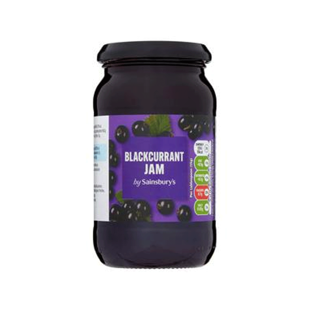 Sainsbury's Blackcurrant Jam 454g - Snapcart.pk