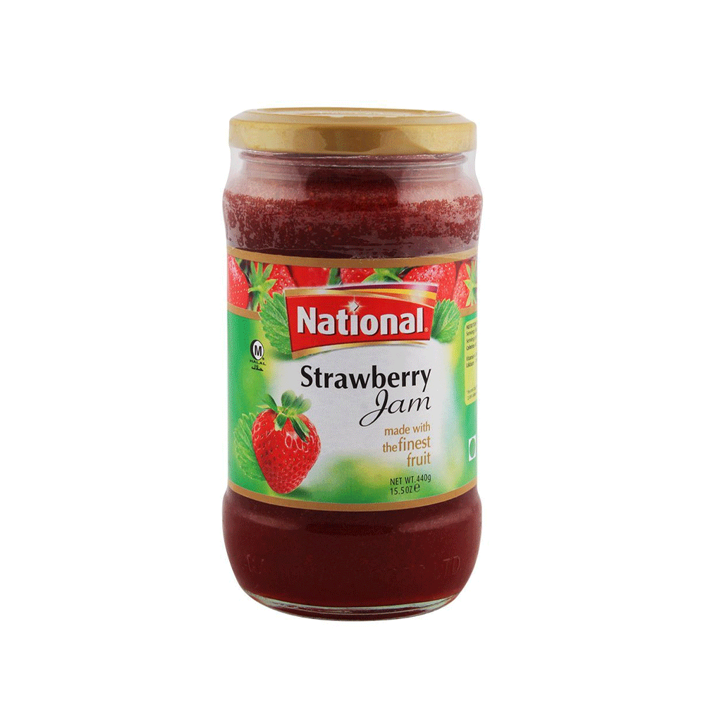 National Foods Strawberry Jam 440g - Snapcart.pk