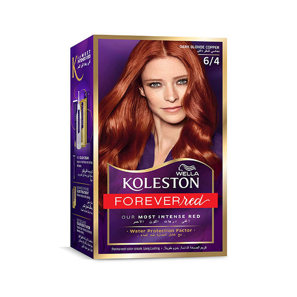 Wella Koleston - Hair Color Cream Dark Blond Copper 6/4