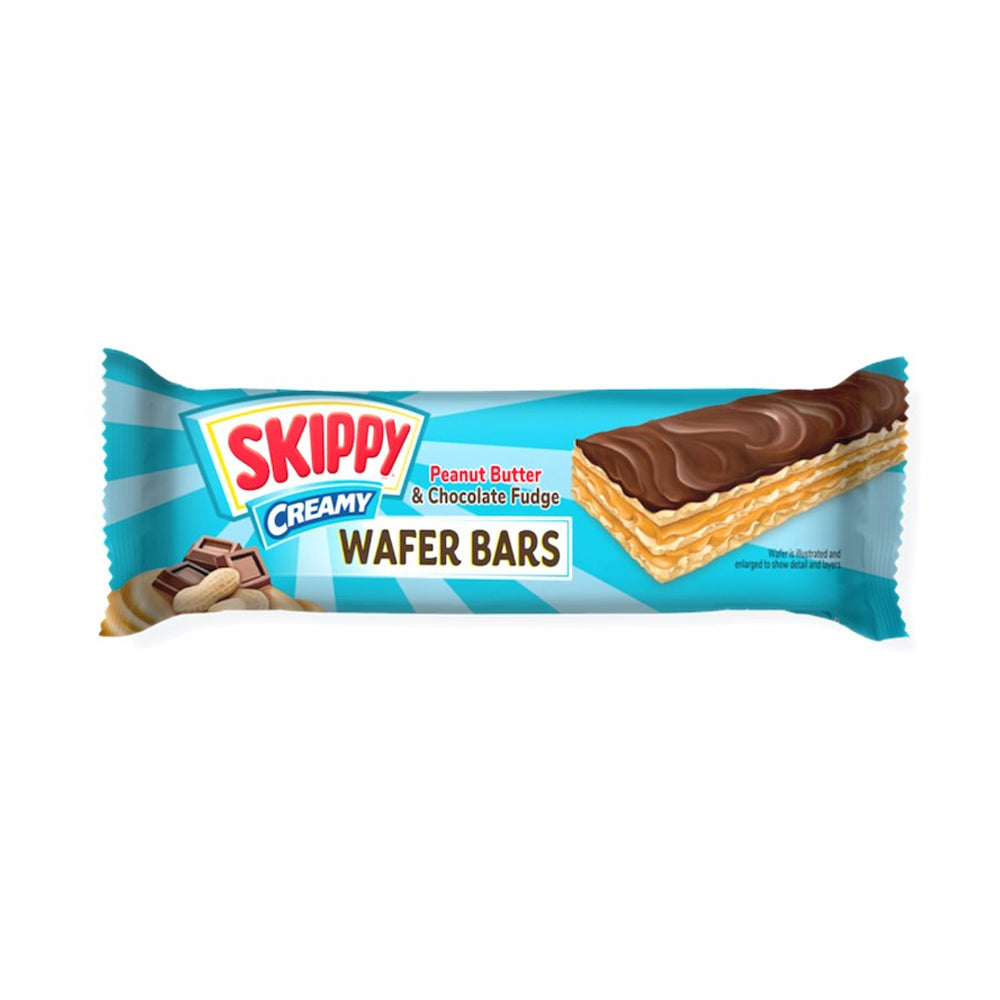 Skippy Creamy Peanut Butter & Chocolate Fudge Wafer Bars 36g - Snapcart.pk