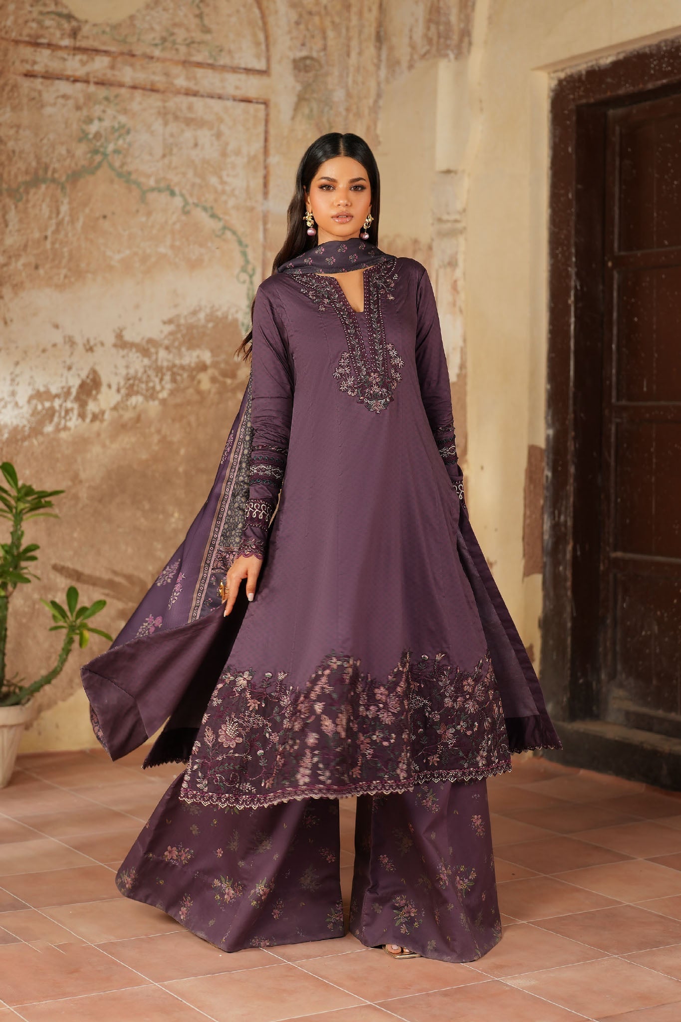 Iznik Unstitched 3 Piece Pre Fall Linen Collection'2025-IPF-11
