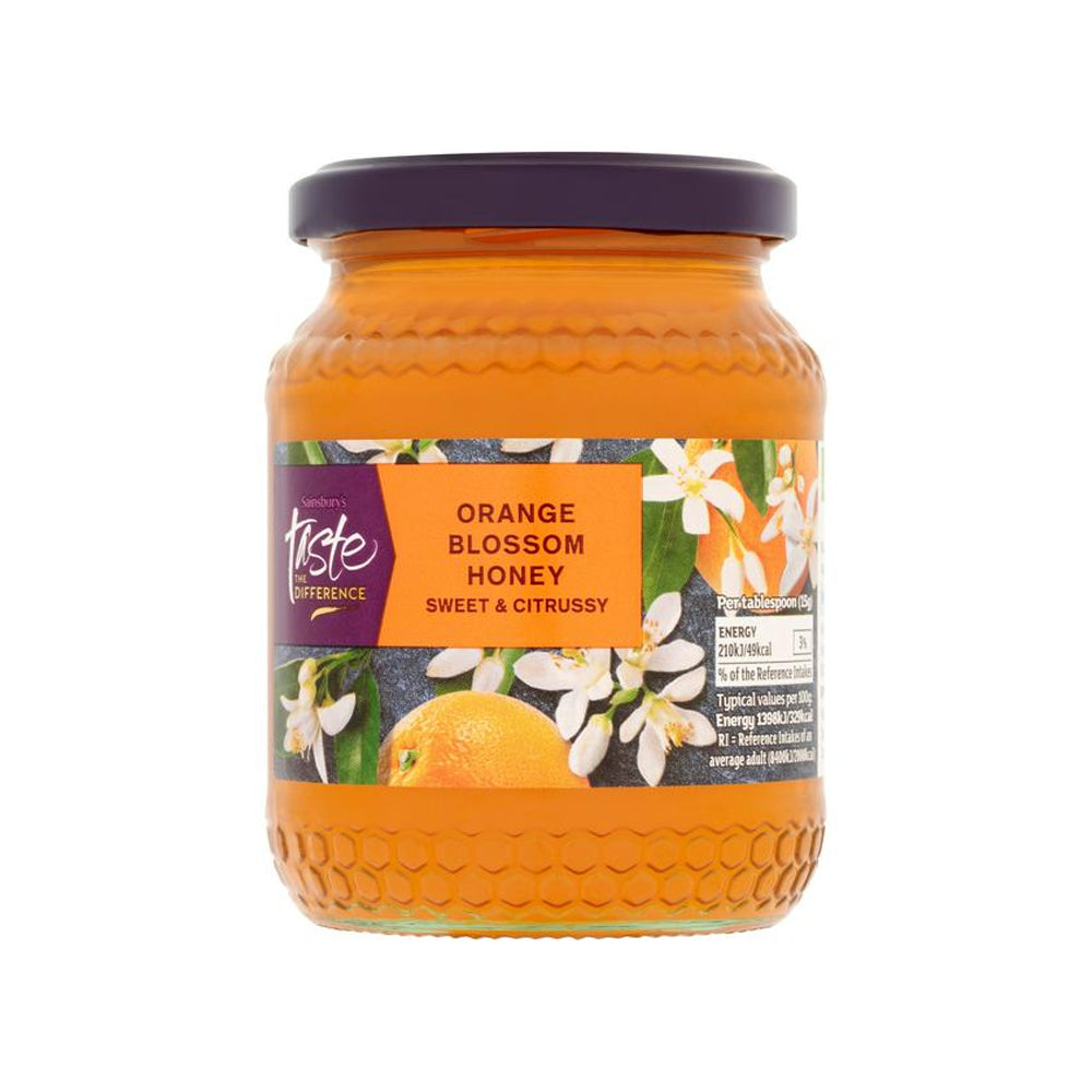 Sainbury's Sweet & Citrussy Orange Blossom Honey 340g - Snapcart.pk
