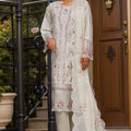 Bin Saeed Stitched 3 Piece Luxury Plain Cotton Vol-01 Collection-PC-1539-Skin