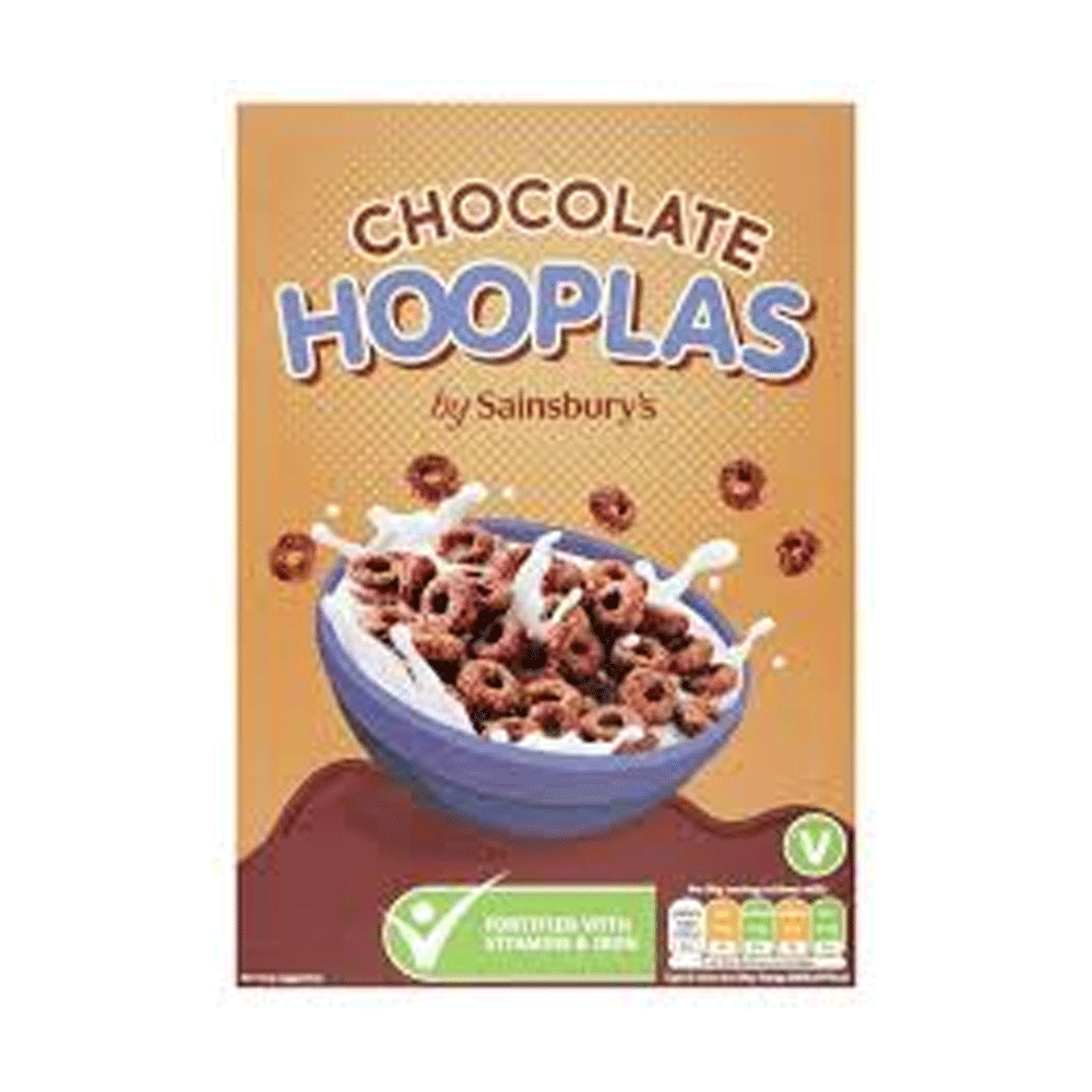 Sainbury's Chocolate Hooplas 375g