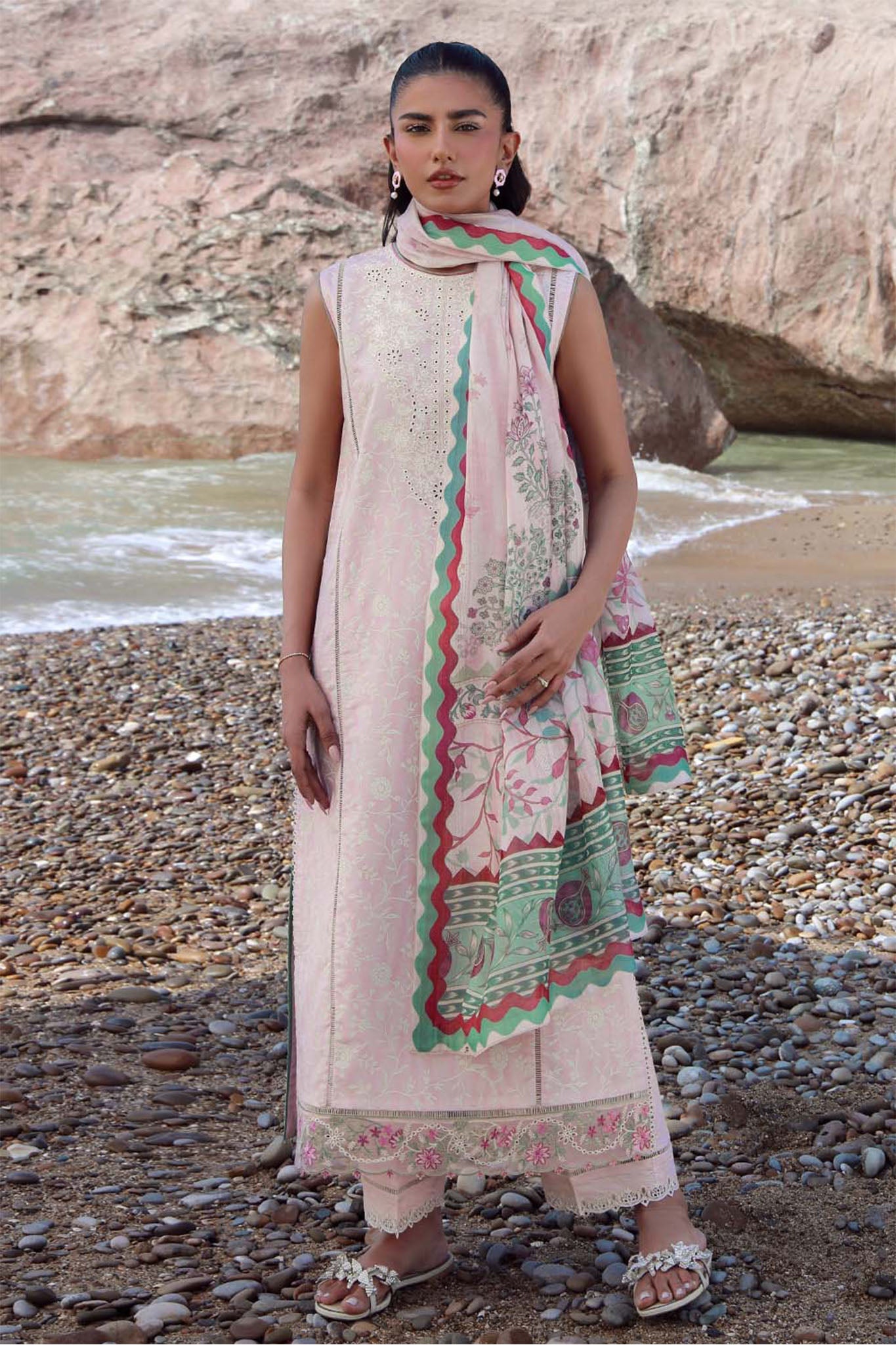 Afsanah By Seran Unstitched 3 Piece Lawn Chapter 01 Suit-07-Insa