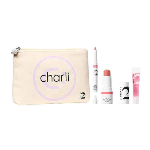 Morphe- Charli’s Go-To Faves 3-Piece Makeup Set + Bag