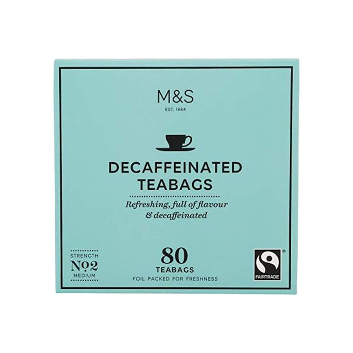 M&s Decaffeinated 80tea Bags 250g - Snapcart.pk