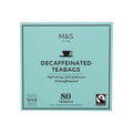 M&s Decaffeinated 80tea Bags 250g