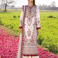 Asim Jofa Luxury Lawn 25 Ajell-08 Embroidered Lawn 3 Pcs