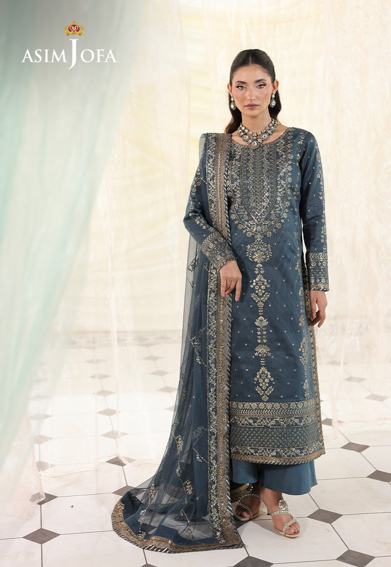 En Vogue By Asim Jofa Unstitched 3 Piece Formals Collection-AJUEV-08