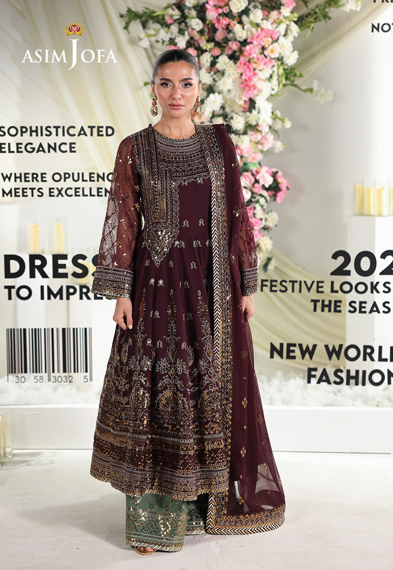 En Vogue By Asim Jofa Unstitched 3 Piece Formals Collection-AJUEV-09