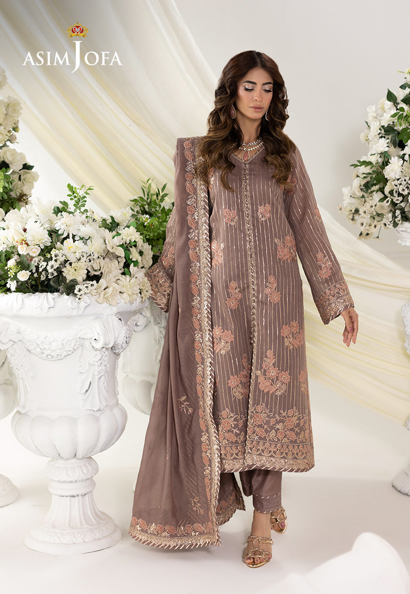 Izel By Asim Jofa Unstitched Formals Suit-AJIZL-20