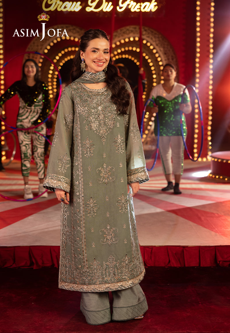 Festive Opulence By Asim Jofa Unstitched 3 Piece Formals Collection'2025-AJFO-03