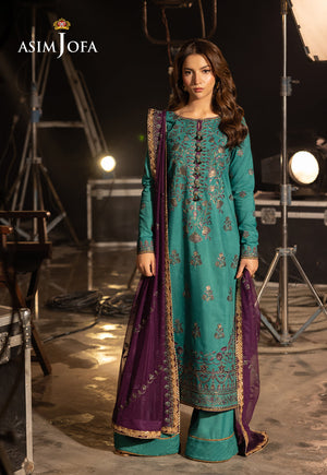Festive Opulence By Asim Jofa Unstitched 3 Piece Formals Collection'2025-AJFO-08