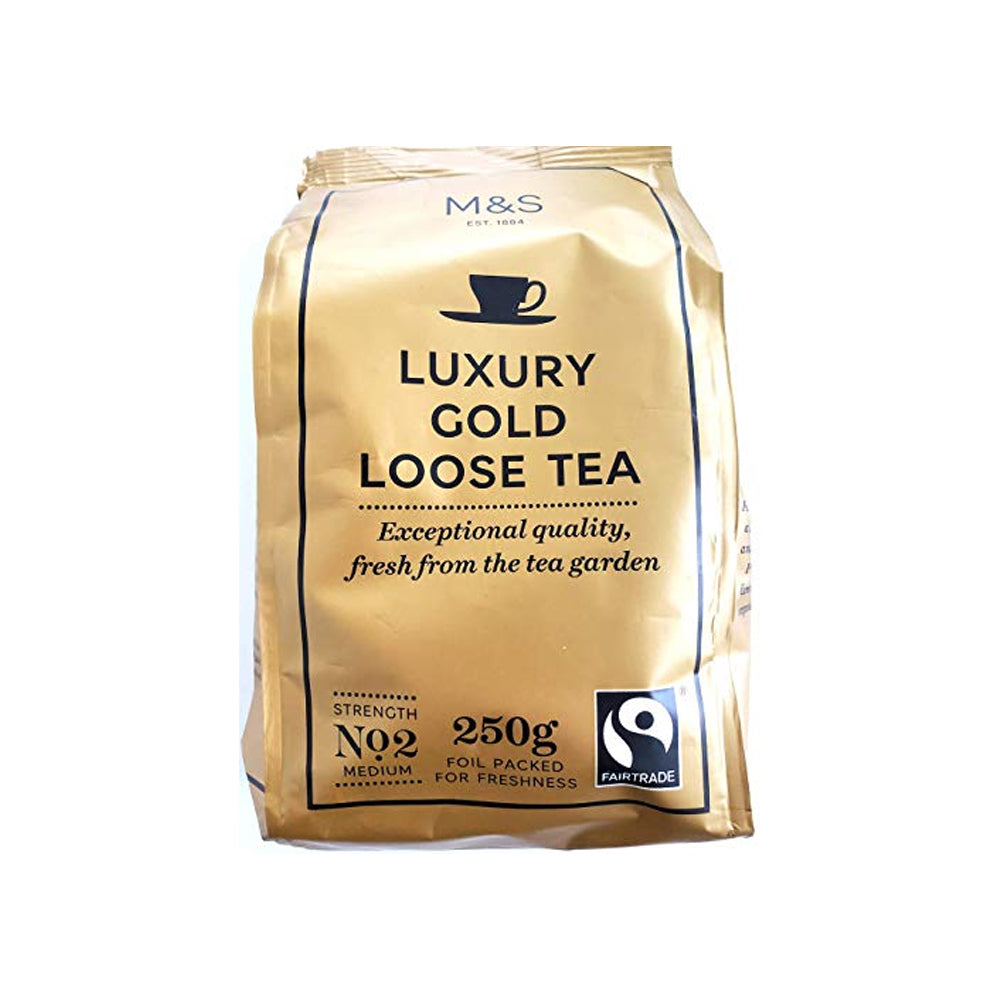 Marks & Spencer Luxury Gold Loose Tea 250g - Snapcart.pk