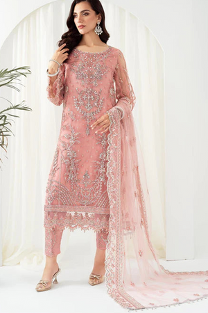 Meeral Luxe Unstitched 3 Piece Formals Collection'2025-Meeral - ML-LUX22V2-16 Leyla - Meeral Luxe