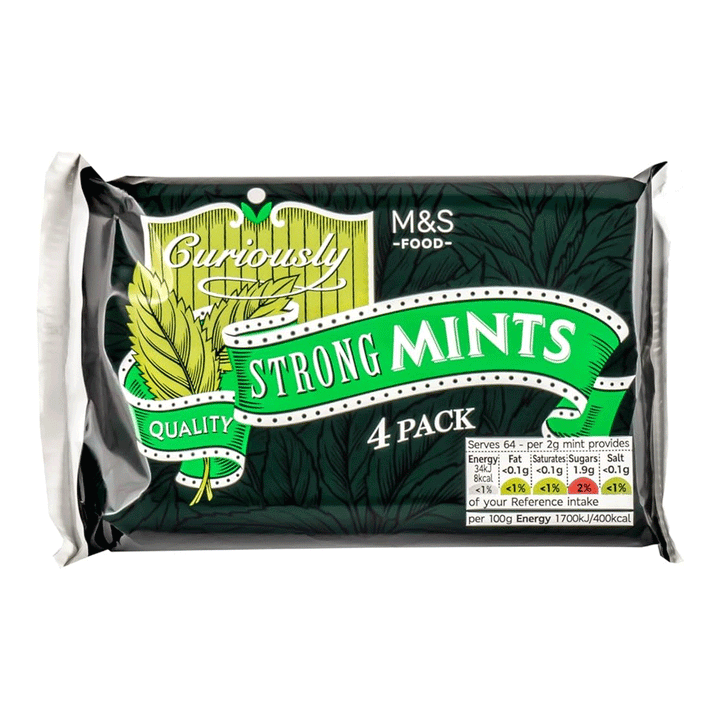 M&s Curiously Strong Mints 32g - Snapcart.pk