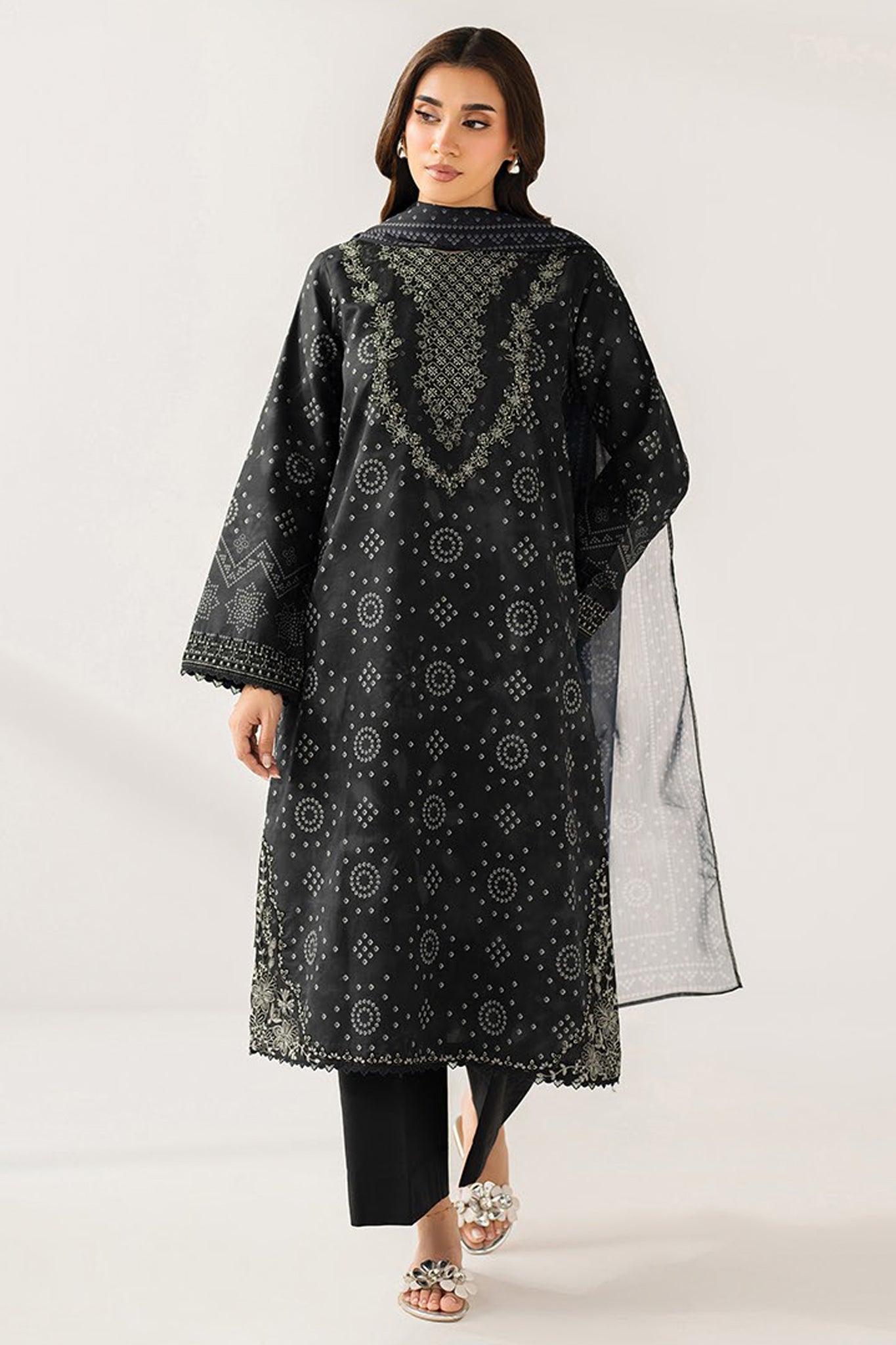 Le'Essence By Xenia Unstitched 3 Piece Summer Suit-01-Naera