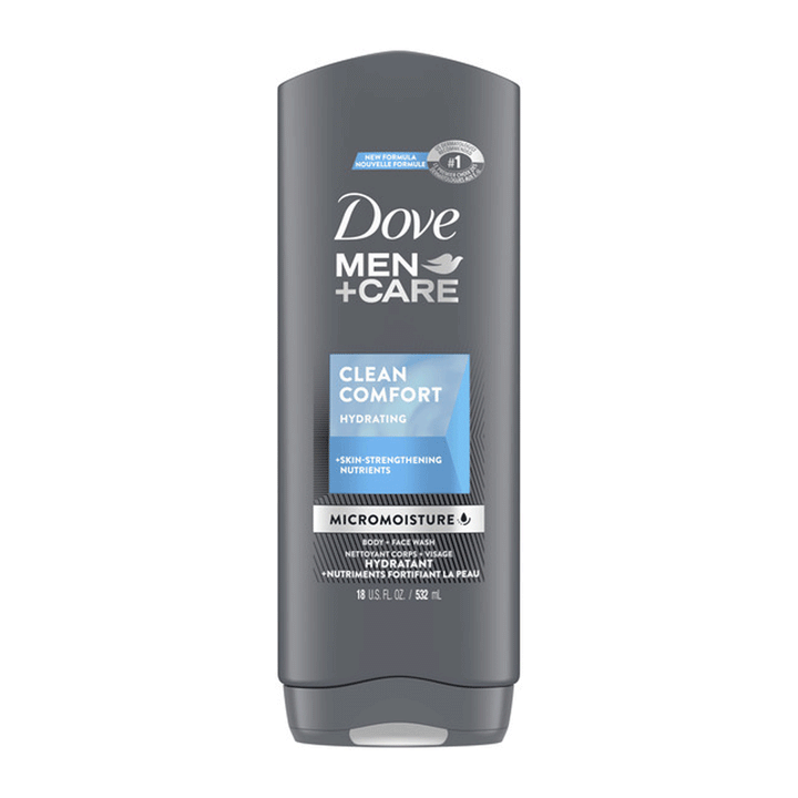 Dove Men+Care Hydrating Clean Comfort 3in1 532ml Dove