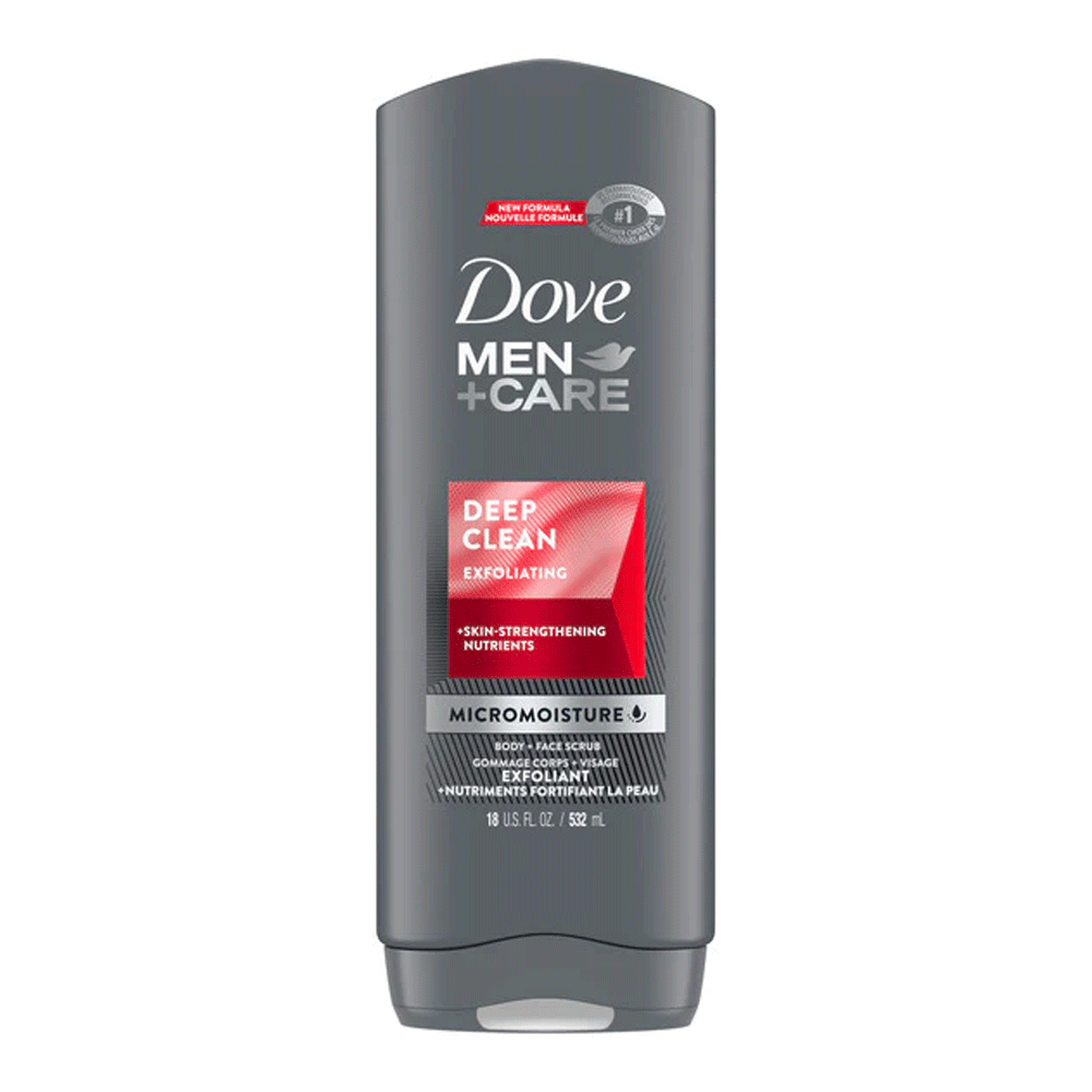 Dove Men+Care Exfoliating Deepo Clean 3in1 532ml Dove