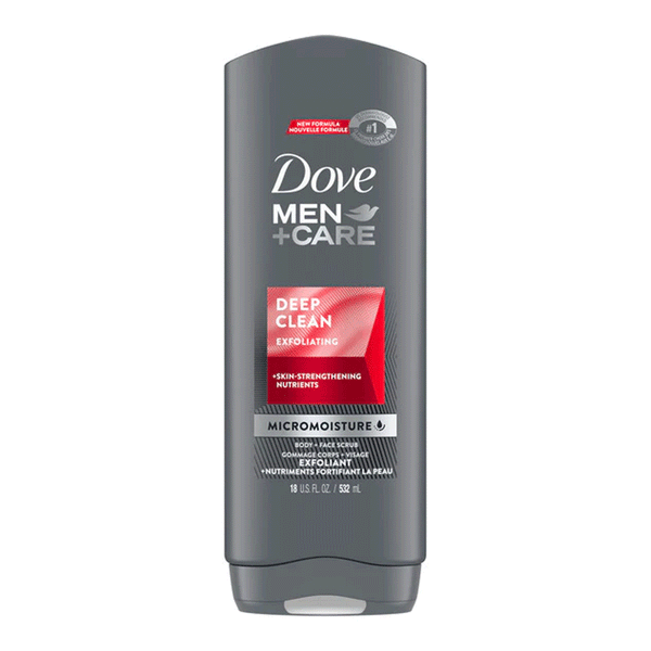 Dove Men+Care Exfoliating Deepo Clean 3in1 532ml Dove