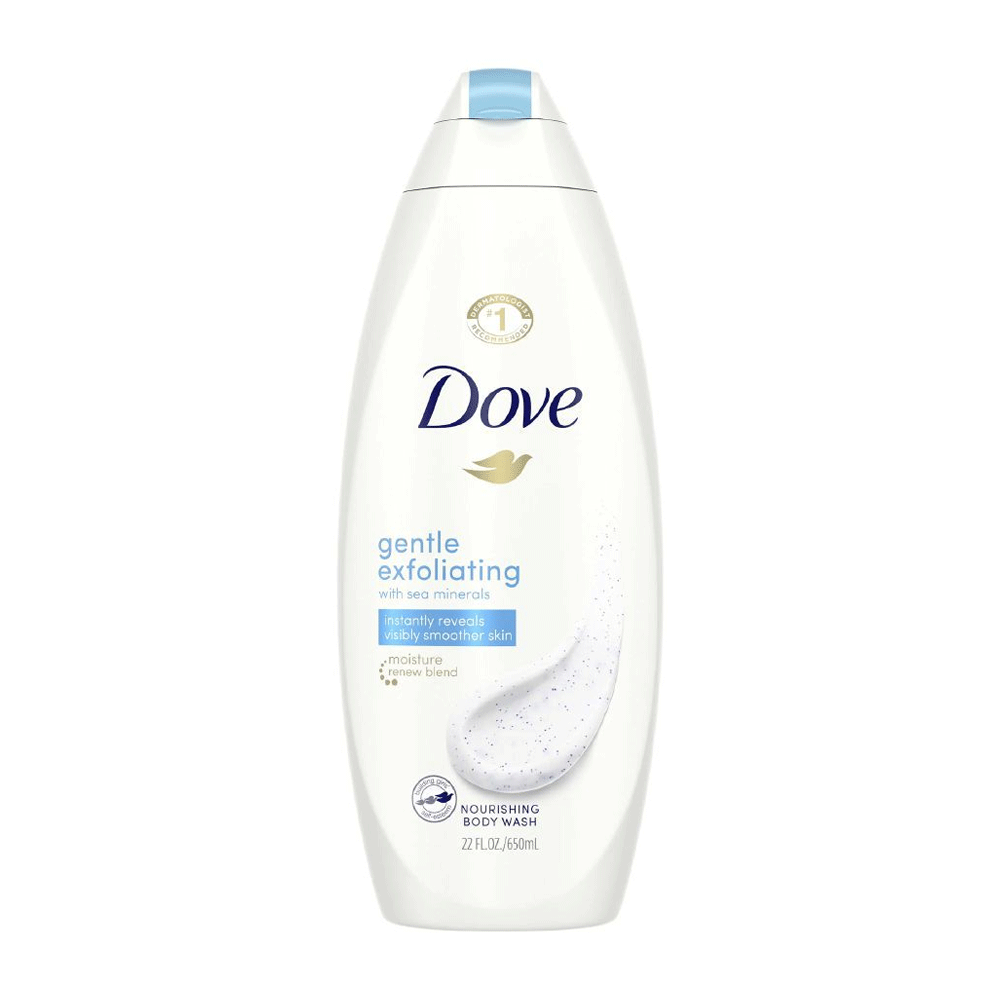 Dove Gentle Exfoliating With Sea Minerals Body Wash 650ml