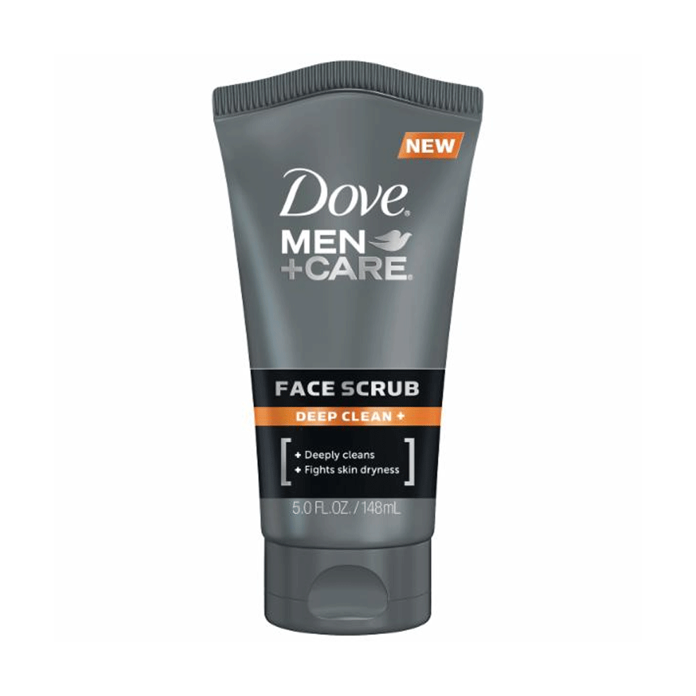 Dove Men Care Face Scrub Deep Clen 148ml - Snapcart.pk