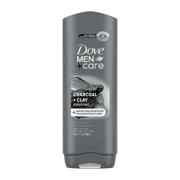 Dove Men+Care Charcoal+Clay Purifying 3in1 532ml Dove