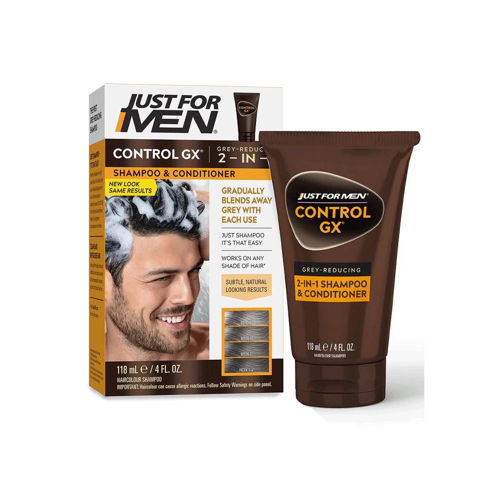 Just For Men Hair 2in1 Shampoo 118ml - Snapcart.pk