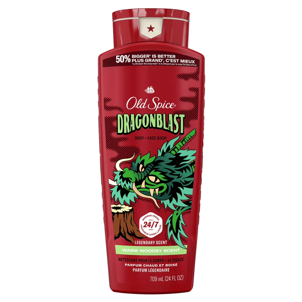 Old Spice Dragonblast Body+Face Wash 709ml