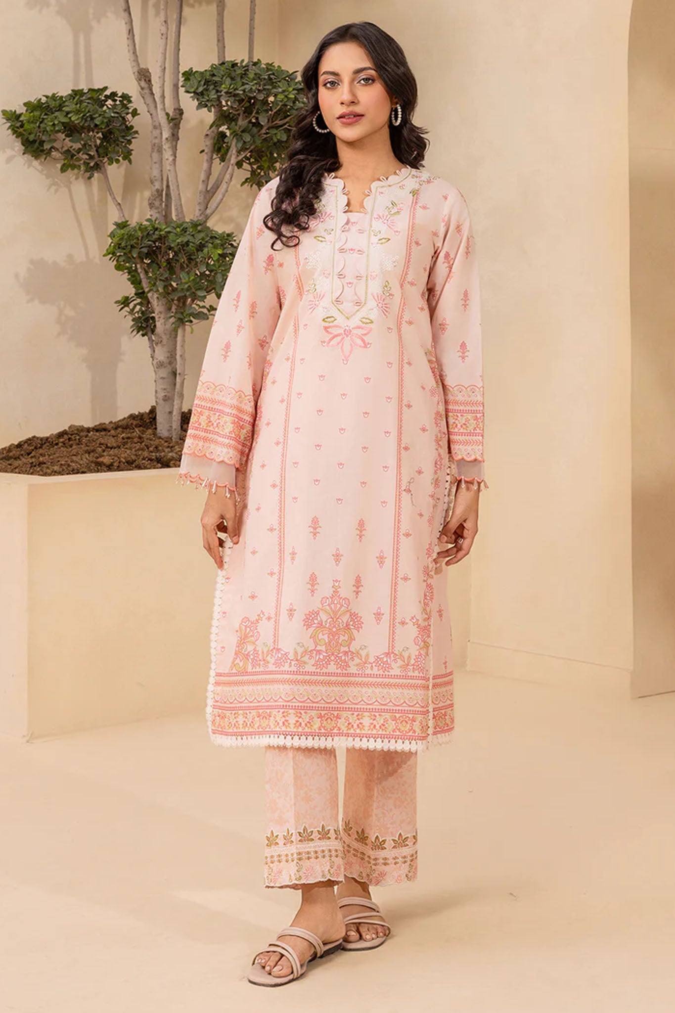 Zellbury Unstitched 2 Piece Lawn Vol-04 Suit-WUS26E20674