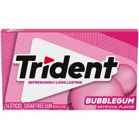Trident Bursting With More Flavor Bubblegums 14s - Snapcart.pk