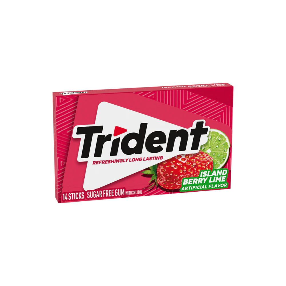 Trident Island Berry Lime 14 Sticks - Snapcart.pk