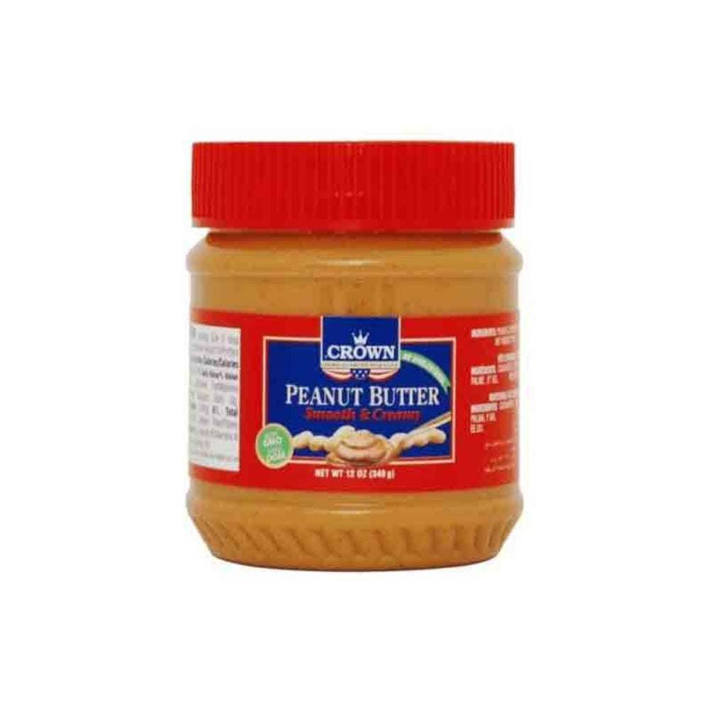 Crown Peanut Butter Smooth & Creamy 340g.. - Snapcart.pk