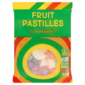 Sainsbury's Fruit Pastilles 225g - Snapcart.pk