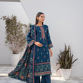 Threads & Weaves Unstitched 3 Piece Dhanak Winter Suit-D23101