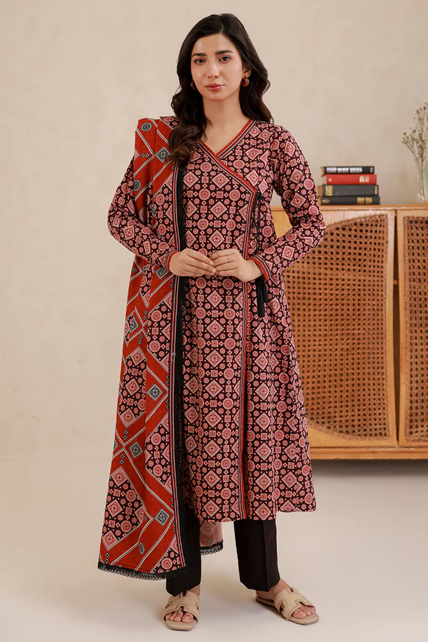 Zellbury Unstitched 2 Piece Lawn Vol-04 Suit-WUS26X20862