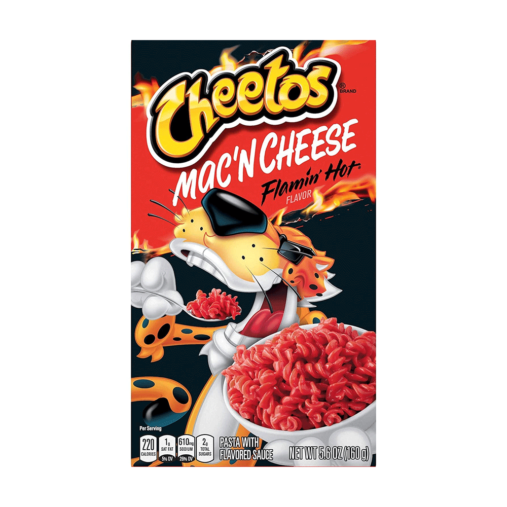 Cheetos Mac'n Cheese Pasta Flamin Hot Flavour 160g - Snapcart.pk