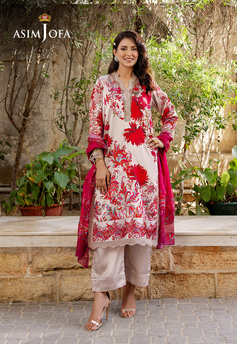 Daily Pret 2 By Asim Jofa Stitched Summer Suit-AJPB-201